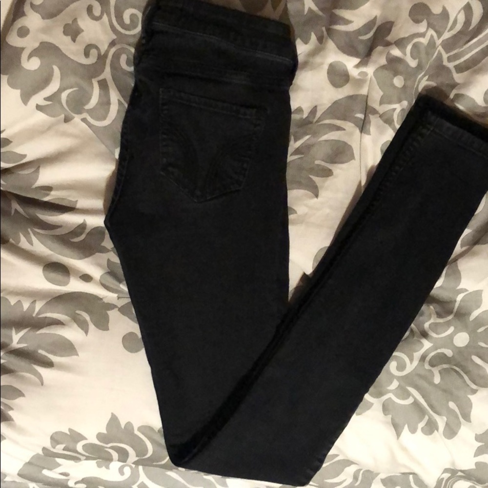 black jeggings